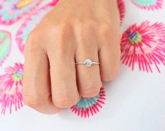 Mermaid Stacking Ring, Seashell Ring, Mermaid Ring, Boho Rings, Boho Jewelry, Gold Stacking Rings, Gift for Her, Silver Stacking Rings
