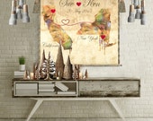 Personalized wedding gift Best Friend Gift Unique wedding gifts for couple State World map Rustic Wedding decor wedding sign bridal shower Personalized wedding gift Best Friend Gift Unique wedding gifts for couple State World map Rustic Wedding decor wedding sign bridal shower