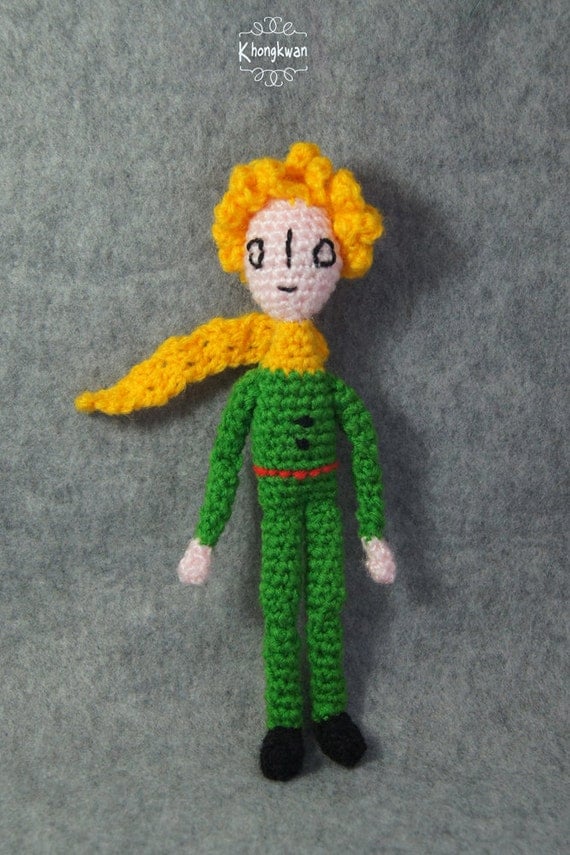The Little prince - Crochet Doll ,Amigurumi