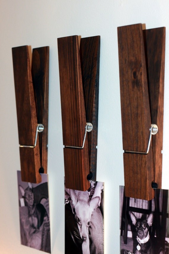 Items similar to Rustic Jumbo 12" Clothespin, Extra Large Clothespin