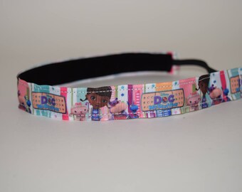 Doc McStuffins headband- Dottie McStuffins headbands- Stuffy the Dragon- Hallie the Hippo- Lambie the Lamb- Chilly the Snowman