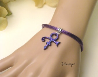 Prince Tribute Bracelet, Prince Bracelet, Prince Symbol Bracelet, Prince The Artist, Prince Love Symbol, Prince Jewelry