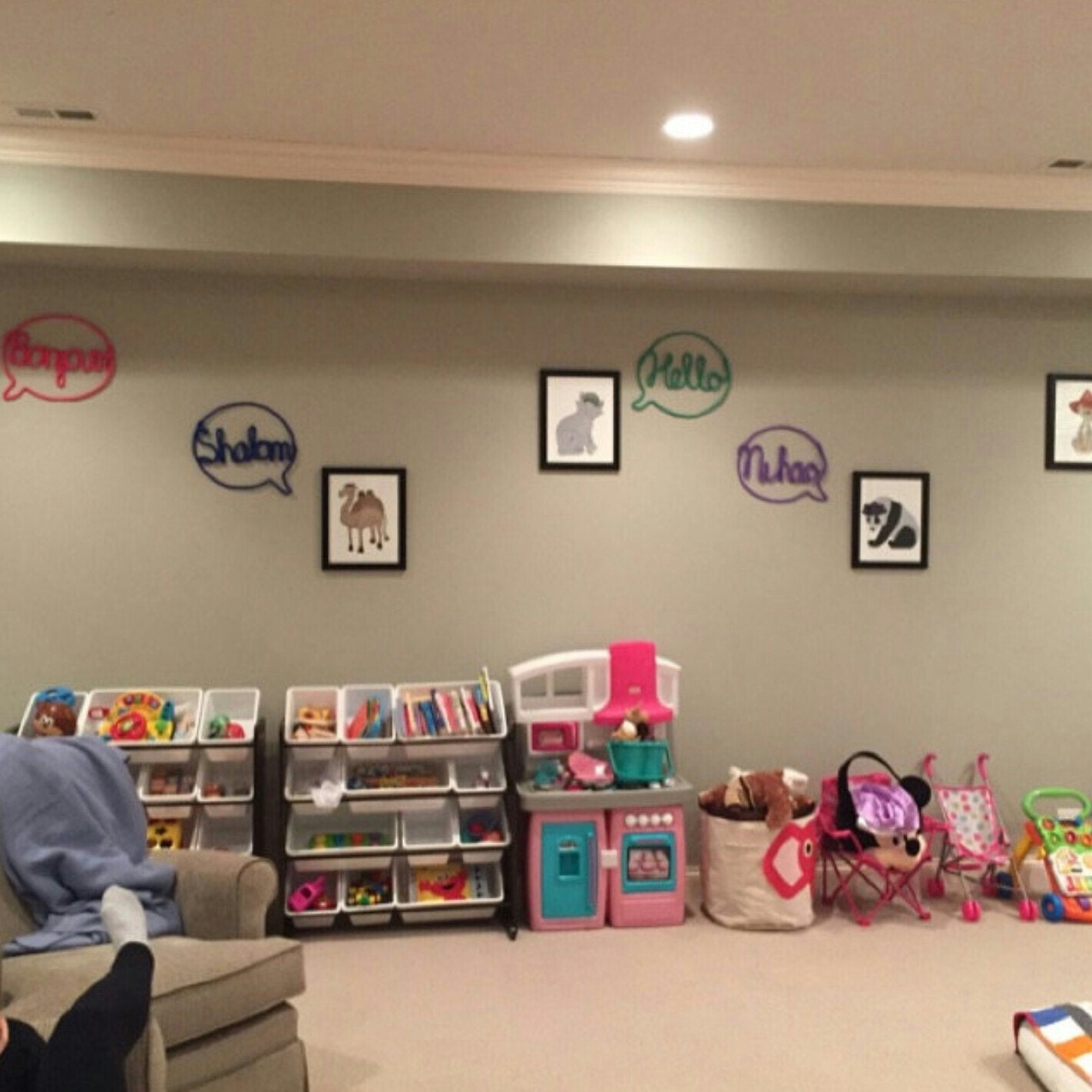 Anchor Nursery Decor Nautical Nursery Wall Art Nautical Baby