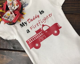 my daddy is a firefighter shirt