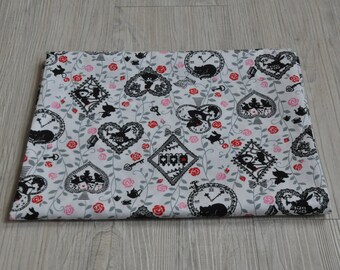 alice in wonderland Fabric 1/2 yard