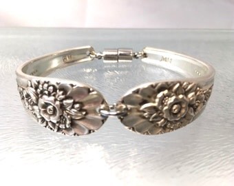 Spoon Bracelet | Jubilee | Jubilee Bracelet| Silverware Jewelry| Silver Bracelet| Silverware bracelet | Spoon Jewelry, 1953 bracelet