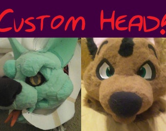 Custom Fursuit Head! Fursuit Head Commission