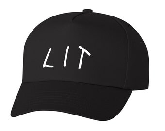 Lit Hat - Black