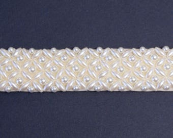 Pearl Bridal Belt Or Sash - Made To Measure - PEARLY PAIGE