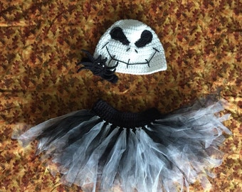 Nightmare before christmas jack skellington costume tutu cosplay