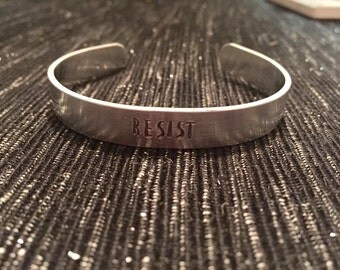 RESIST bracelet (10% of sales donated to Planned Parenthood)