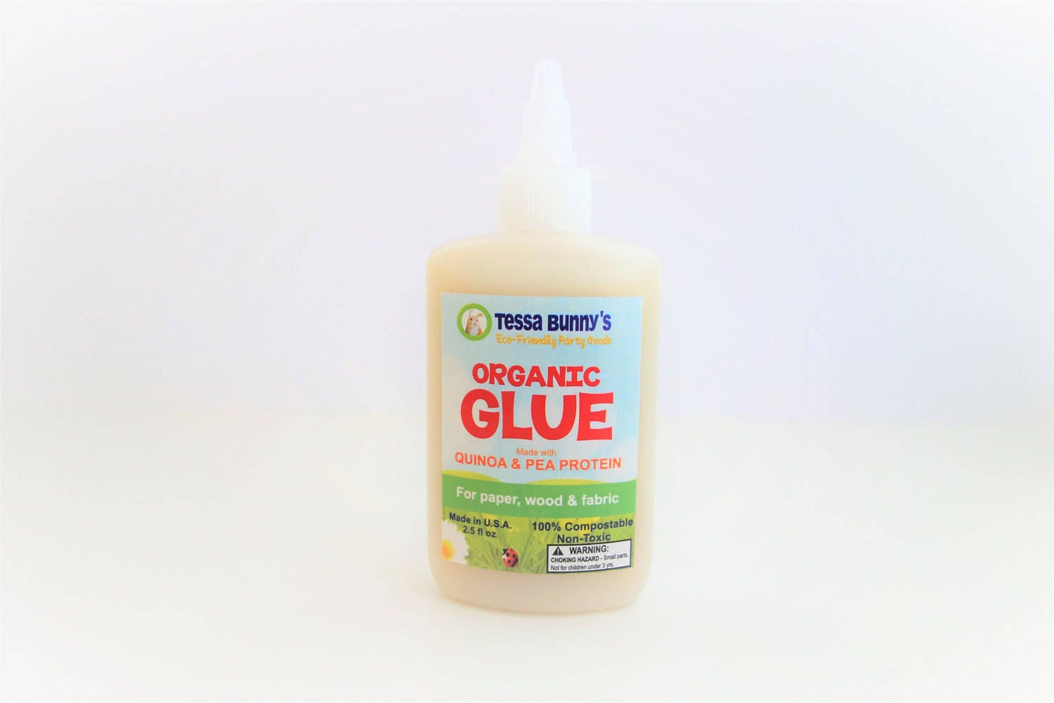 Organic School Glue Vegan Naturally NonToxic