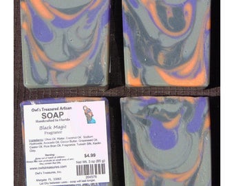 Black Magic Handcrafted Artisan Soap 204576