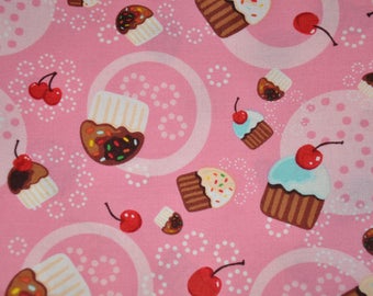 Cupcake fabric | Etsy