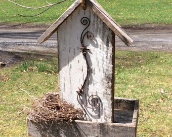 Rustic Bird Feeder