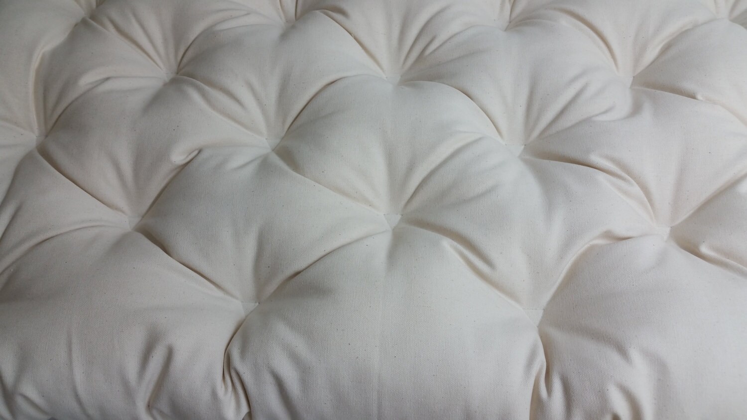 Tufted bench cushion school house bench cotton by KirtamHome