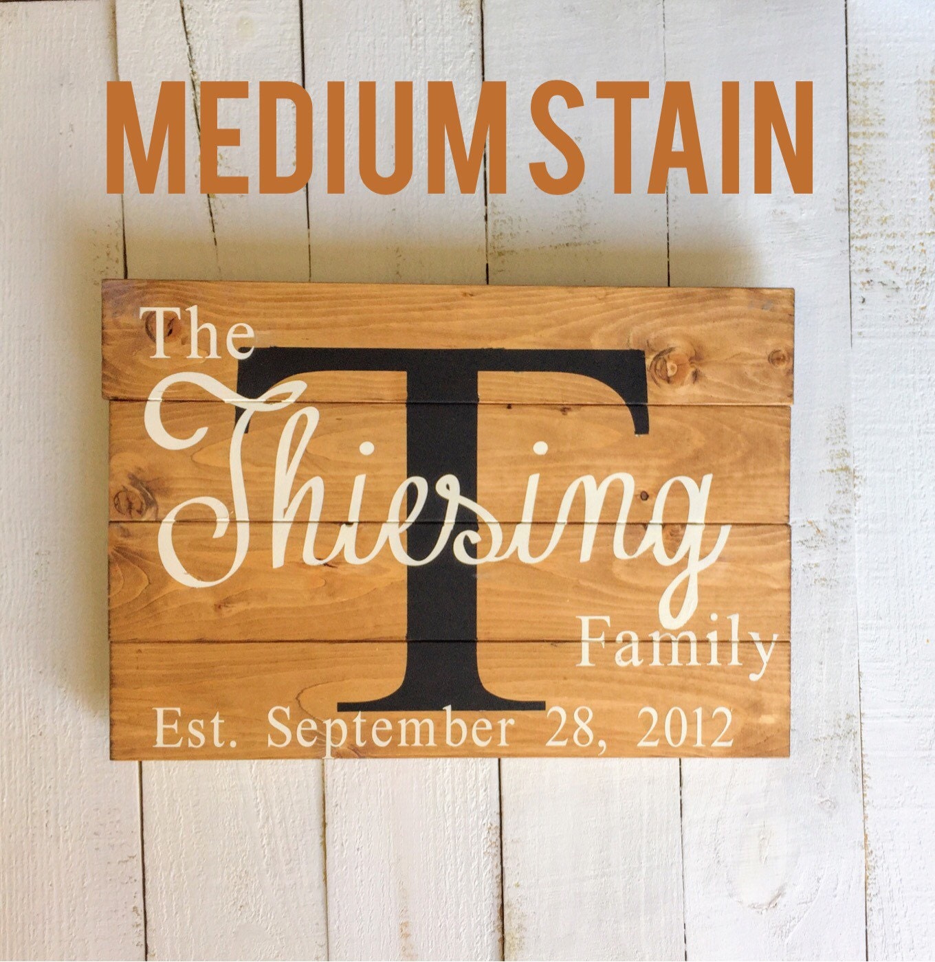 Last name wood sign custom wood sign wood last name sign