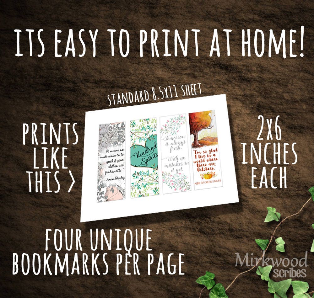 unicorn bookmarks printable set of 4 rainbow unicorn