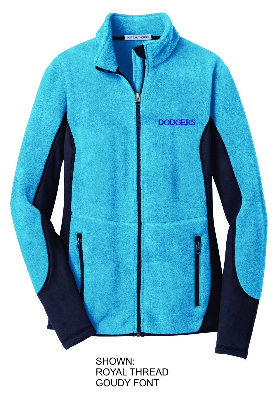 Personalized Sports Team FullZip Fleece Fleece Jacket