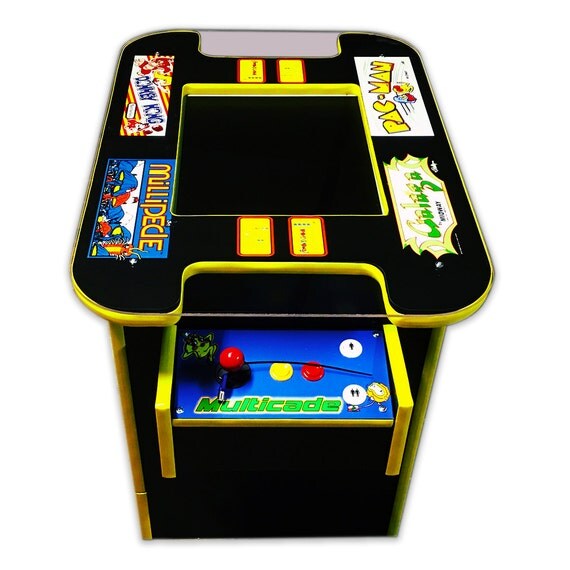 60 in 1 multicade cocktail two player sit down arcade game pac