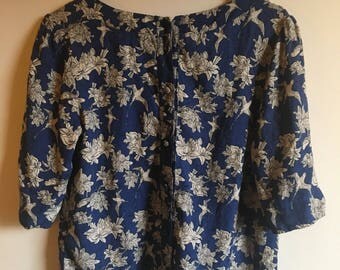 Vintage Botanical Blouse