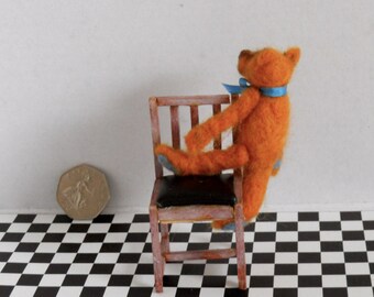 Teddy bear, Little bear, Miniature bear, Cute teddy bear, Ooak teddy, Felted teddy, Needle felted bear, Cute bear, Christmas gift for her