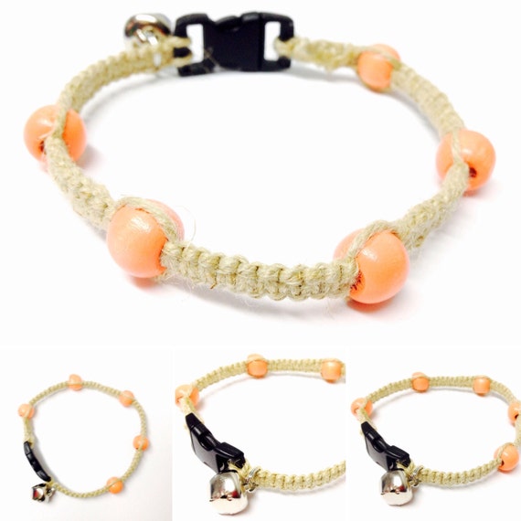 Hemp Cat Collar Cat Collar Hemp Kitty Collar Hemp