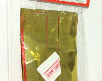 Free Shipping Unopened French Bonne Annee Tinsel Banner