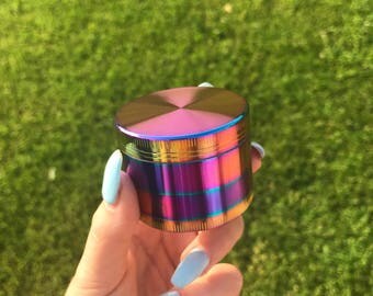 Rainbow Iridescent Spice Grinder
