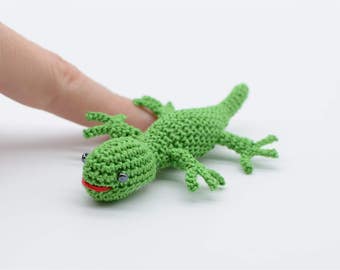 Crochet gecko | Etsy