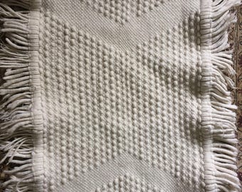 3' x 2' Rug // Bathroom Rug // Doormat // Small Rug Ivory Rug Boho Rug