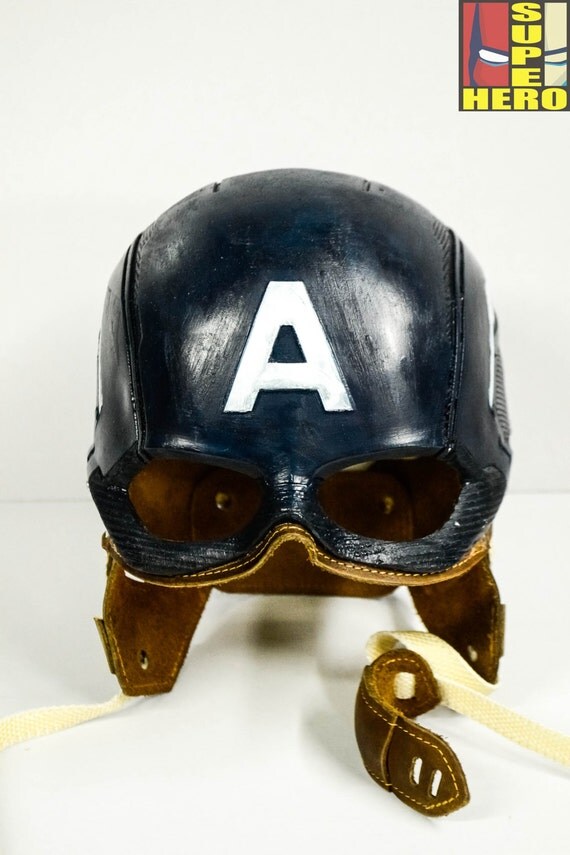 captain america civil war helmet navy blue
