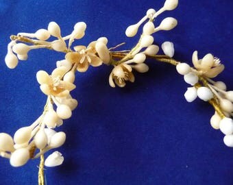 Antique wax orange blossom for a bride