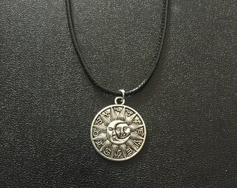 Zodiac Sun & Moon Necklace