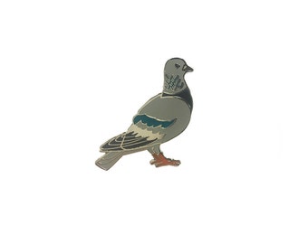 Pigeon Enamel Pin