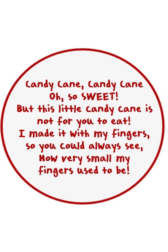  a Alors 10 Raisons Pour Poem Of A Candy Cane Sharing Candy Cane 