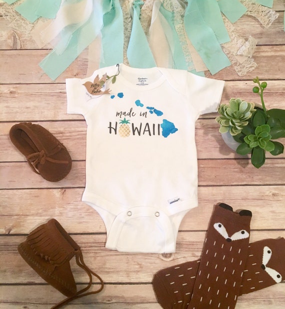 Hawaii Onesie® Baby Shower Gift Hawaii Baby Pregnancy