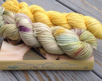 Hand Dyed Yarn - Jane Austen Set - Mansfield Park