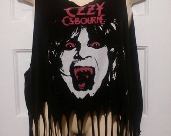 ozzy fringe shirt