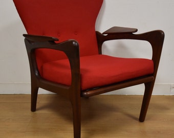 Adrian Pearsall Wing Back Lounge Chair