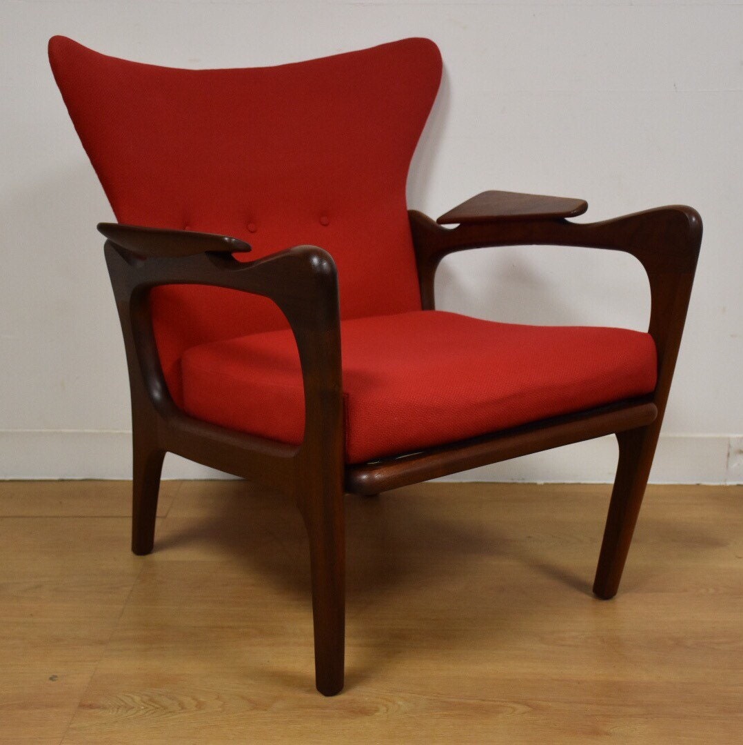 Adrian Pearsall Wing Back Lounge Chair