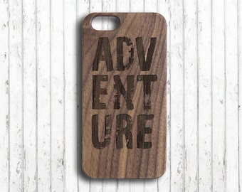 Adventure iphone 6s plus case Wood iphone 7 case Personalized iphone 7 plus case Custom initials wooden iphone 6 plus case iphone skin