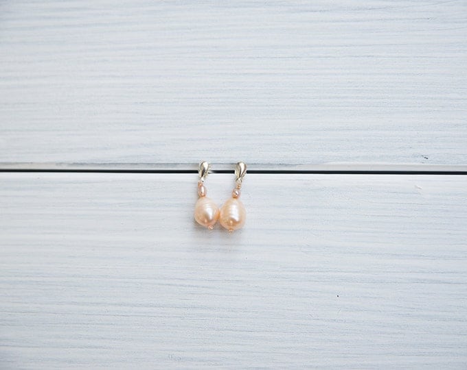 Freshwater pearls earrings, 20's inspired - gifts for her /