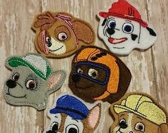 Paw Buddies Felties Embroidery Design