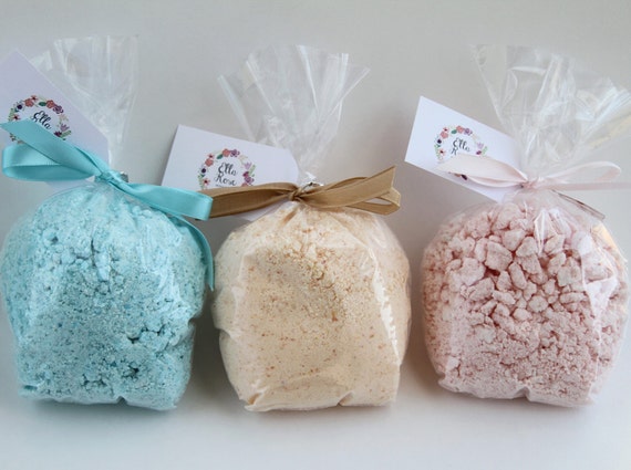 Items similar to You Choose 3! Bath Bomb Crumble Bags : Aromatherapy