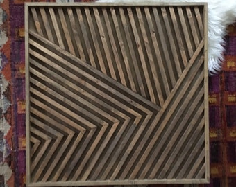 Wood Wall Art, Geometric Wood Art, Wood Art, Modern Wood Art, Rustic Wall Art, Rustic Wood Art, Geometric Wall Art