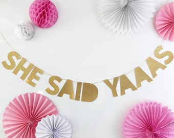 Engagement Party Decorations | Engagement | She Said Yes Decorations