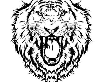 Free Free 212 Lion Head Svg File Free SVG PNG EPS DXF File