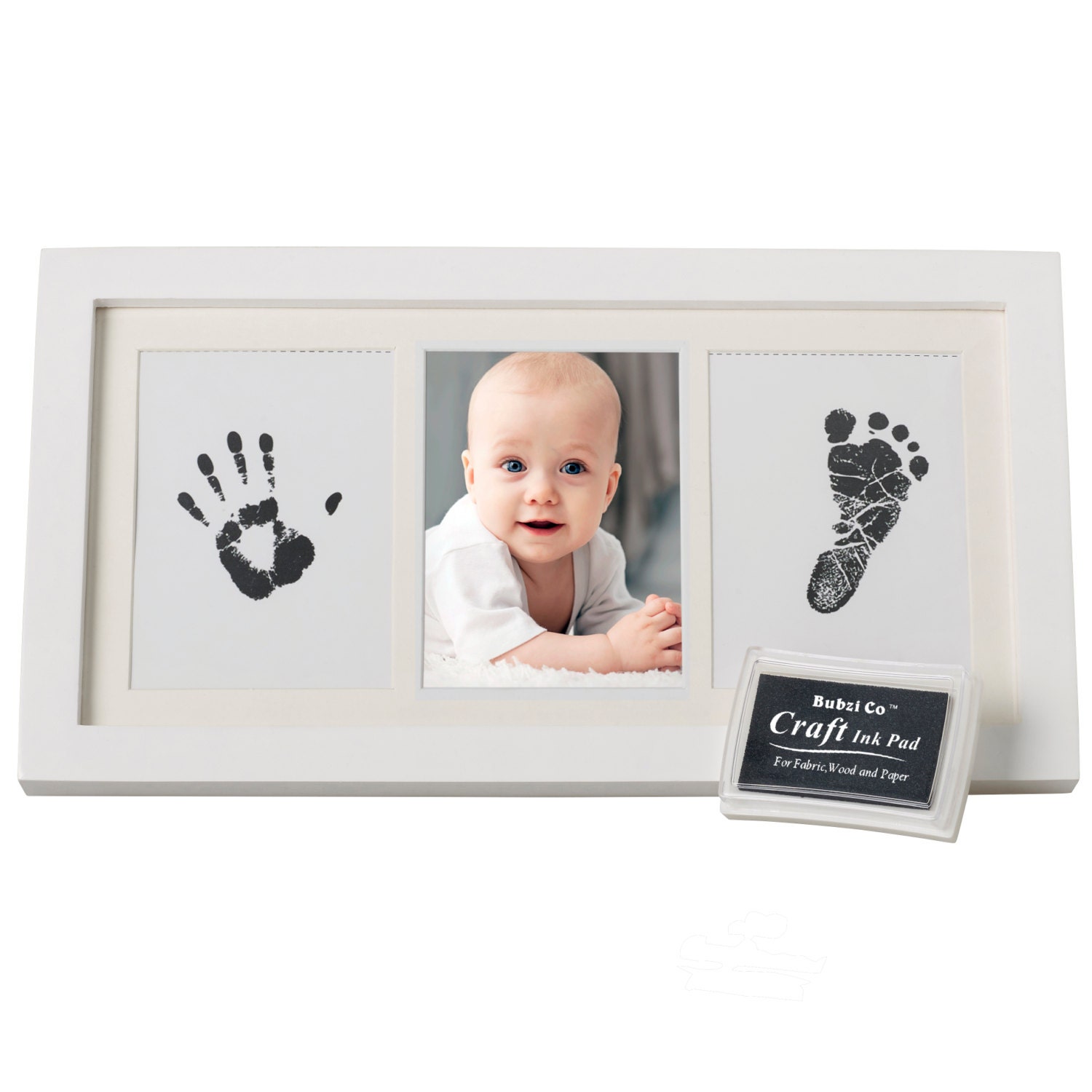 BABY HANDPRINT Kit and Footprint Frame Baby Prints Photo