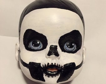 Hand Painted Doll Head Ghost BC Ghost Papa Emeritus